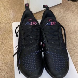 Nike AirMax 270 purple and black worn once